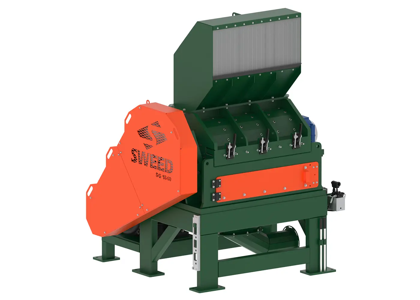 SWEED SG1840 industrial wire granulator for high-volume cable recycling